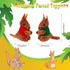 20Pcs Kangaroo Clip Buddy Kangaroo Clip Kangaroo Stuffed Animal Pencil Toppers Kangaroo Prizes Fuzzy Kangaroo Hugger Clip Animal Plush Pencil Clips Cute Toy by RZJSLSHANHAI
