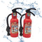 2 Pack Toy Fire Extinguisher Firefighter Role Play Toys for Kids, Small Water Gun Squirt Toys for Pool Beach Outdoor