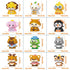 APENGBAOL 12 Pack Sets,Micro Girl(1,691 Animals Building Block Mini Animals Party Favors for Kids, Birthday Gift
