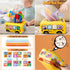 Etyat 6-12 1 0-3, Set Baby Toys Months, Montessori Toys for Year Old, Silicone Pull String Teether Toy, Stacking