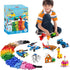 1100 Piece Building Blocks Classic Building Toys, Creative Bulk Sets Compatible with Legos, 17 Colors Mixed, 147 Shapes