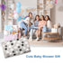 31" 24.2" 1-36 X Extra Long Large Lightweight Toddler Diaper Changing Pad Travel, Cute Design Month Infant Foldable