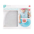 6 Bumkins Baby Silicone Sensory Placemat, for Babies and Toddlers, Suction Mat for Restaurants, Stick On High Chair