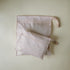 Set 2 mushie Water Resistant Wet Bags | Large & Small Reusable Storage Bag for Baby Items and Travel | Zippered Pockets