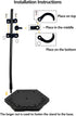 Action Figure Stand with Adjustable Metal Support Arm, Display Holder Base Compatible with HG RG SD SHF Gundam (2Pcs
