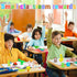 90Pcs Animal Desk Pets Erasers for Kids, Puzzle Erasers for Classroom Rewards, Party Favors