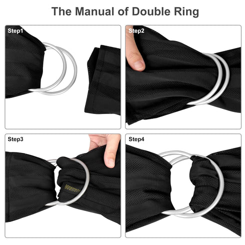 Summer, Swimming, Water Ring Sling Baby Carrier, Adjustable Lightweight Breathable Newborn Carrier Sling for Pool