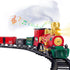 Train Set, Train Toys for Kids Boys with Smokes, Lights and Sound,