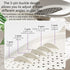 PANGBOER Ergonomic Bath Seat with Drain Hole Portable Design for Infant Daily Pp Washing Bathtub Newborns Washing Tool