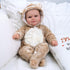 BABESIDE Reborn Baby Doll Clothes, Outfit Accessories with Hat for 17-22 Inch Dolls, Boys & Girls
