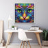 PICKFORU 1000 Cat Puzzles for Adults Pieces, Fantasy Animal Kitten Abstract Art Puzzle, Colorful Funny Cat Puzzle