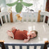 12 CLYMENE Safari Animals Baby Musical Crib Mobile - Jungle Animals Mobile for Crib with Lullabies for Baby Boys