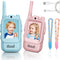 YUSSBCU Kids Video Walkie Talkies, 2 Pack Long Range Walkie-Talkie for Kids, Rechargeable