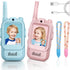 YUSSBCU Kids Video Walkie Talkies, 2 Pack Long Range Walkie-Talkie for Kids, Rechargeable