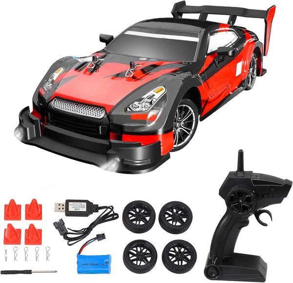 GoolRC Drift Car - 1/16 RC Race Car, 2.4GHz 4WD, 40km/h, Waterproof,