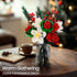 iATOM Set Flower Bouquet Building - Artificial Roses Botanical Collection for Adults - Gift for Mothers Day - Birthday