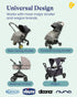 Packable Goldbug Baby Blanket for Strollers & Car Seats - Weather-Resistant Shell - Warm Fleece Lined