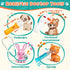 Playset 3-5, Playset 1-3 Lehoo Castle Veterinarian for Kids, Pet Vet Toys Doctor Kit for Toddlers Critter Clinic Toy