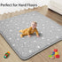 50x50 Baby Play Mat, Playpen Mat, Thick Soft Foam Playmats for Baby, Foldable and Washable Crawling Mat for Floor (Gray