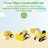 Set Set PlanToys Road Construction Wooden Montessori Imaginative and Fine Motor Play Toy | Coordination, Creativity