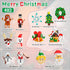 Nubee 13-in-1. Christmas Ornaments Building Kit, Christmas Tree, Wreath, Santa, Snowman, Gingerbread, Reindeer