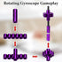 SUKIPIN Magnetic Fidget Pen, Magnetic Fidget Pens for Adults, Purple Magnet Pen for Valentines Day Gifts, Easter Basket