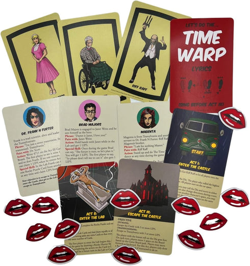University Games Rocky Horror Show Party Game for Lovers of Rocky Horror Picture Show, Ages 12 and Up