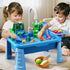 2 3 4 5 6 3-8, Summer JUKUDAHU Water Table Play Sink Toy for Kids Years Old - Outdoor Kitchen with Running Water