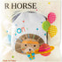 R HORSE 5Pcs Short Sleeved Bib for Toddlers - Waterproof Feeding Bib with Pocket for Infants 0-36 Months