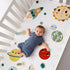 Set Rookie Humans Space Explorer Crib Sheet & Swaddle for Baby