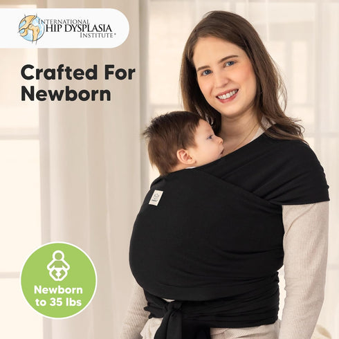1 KeaBabies Baby Wrap Carrier - All in Original Baby Carrier Newborn to Toddler Sling, Easy to Wear, Hands Free