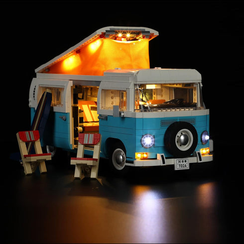 LIGHTAILING LED Lighting Kit for Lego 10279 T2 Camper-Van Model - Compatible LED Light Set (Model Not Included)