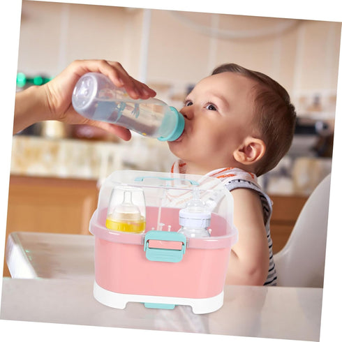 VICASKY Bottle Drying Rack with Removable Drip Tray Capacity Storage Box for Bottles Pacifiers and Cups Material Easy