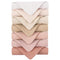 Konssy Baby Muslin Washcloths 7-Pack, 100% Cotton Baby Bath Washcloths, Soft &