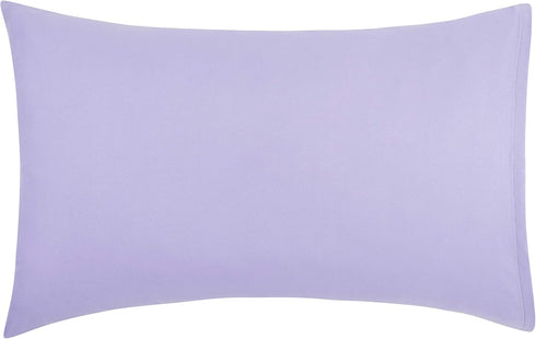 2-Pack Toddler Travel Pillowcases - 100% Soft Microfiber, Hypoallergenic, Solid Purple, Fits 14x19, 13x18, 12x16