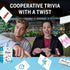 Linkto Travel Fun Trivia Games - Party Board Game for 1 to 10 Players, Perfect for Family, 30 Minutes of Fun