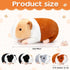 5 16 Inch 4 Jenaai Pcs Plush Guinea Pig Stuffed Animals Mama Guinea Pig with Cute Plushie Babies Soft Animals Pillow