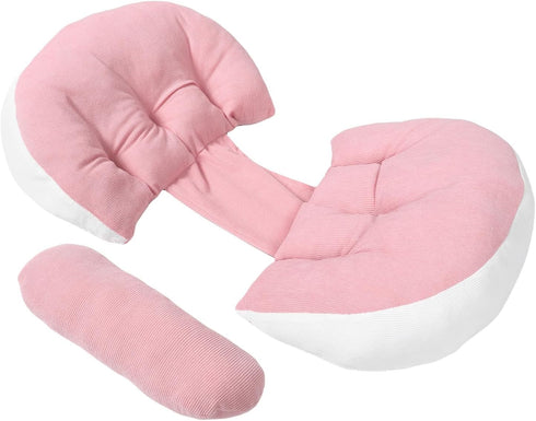 U-Shaped Maternity Pillow for Pregnant Women Waist Support Cushion for Side Sleeping