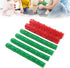 Hotel Game Replacement Pieces - Plastic Hotels & Houses Supplement, 10 Red and 30 Green Pieces