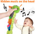 Baby Toys Musical Caterpillar, Soft Sensory Stuffed Animal with Crinkle and Rattles for Newborns 0-12 Months