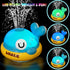 1-3, 6-12 2-4, 1st Baby Bath Toys - Toddler Bath Toys for Kids Ages Rechargeable Light Up Whale Sprinkler Bathtub Toys