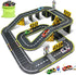 Magnetic Road Set with Traffic Sign Toys, STEM Magnetic Building Blocks, Creative