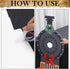 2 Oudain Pcs Christmas Express Train Decoration Steam Train Table Decoration with Black Tablecloth Vehicle Trip