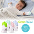 Liname 2 Pack Teething Mitten with Soothing Toy, Infant Chew Toy and Teething Glove