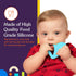 Special Supplies Teether Heart Spoon, Oral Motor Therapy Tools for Babies and Toddlers, BPA Free Silicone, Dual Use