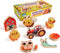 HUZU Farm Snap Wooden Blocks Montessori Building Toy for Toddler Kids, Moving Wheels
