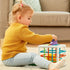 Montessori Toys for 1 Year Old, Cube Bin & 6 Sensory Shape Blocks, Baby Toys 12-18 Months, Developmental Infant Birthday Gifts for Learning Toddler Age 1 2 3