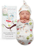 Swaddles for Newborns Baby Blanket Set Ultra-Soft 95% Bamboo Viscose Baby Swaddle