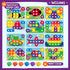 2+ 2 3 Nene Toys Wooden Color Matching Puzzle for Toddlers Years Montessori Pegboard Button Game with Wooden Nails