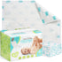 65 15" 20" Vesta Baby Disposable Changing Pads - Soft Absorbent Leak Proof Pee Mats - White Portable Diaper Change